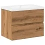 Mueble con lavabo integrado roble artisan by , bathroom vanities - Ref: Foro24-3328922, Price: 168,95 €, Discount: %
