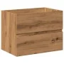 Mueble con lavabo integrado roble artisan by , bathroom vanities - Ref: Foro24-3328922, Price: 168,95 €, Discount: %