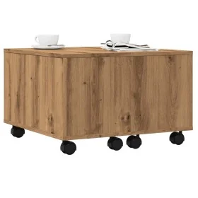 Mesa de centro madera de ingeniería roble artisan 60x60x38 cm by , Coffee table - Ref: Foro24-856549, Price: 71,10 €, Discoun...