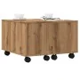 Mesa de centro madera de ingeniería roble artisan 60x60x38 cm by , Coffee table - Ref: Foro24-856549, Price: 71,10 €, Discoun...