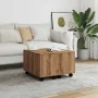 Mesa de centro madera de ingeniería roble artisan 60x60x38 cm by , Coffee table - Ref: Foro24-856549, Price: 71,10 €, Discoun...