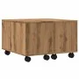 Mesa de centro madera de ingeniería roble artisan 60x60x38 cm by , Coffee table - Ref: Foro24-856549, Price: 71,10 €, Discoun...