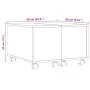 Mesa de centro madera de ingeniería roble artisan 60x60x38 cm by , Coffee table - Ref: Foro24-856549, Price: 71,10 €, Discoun...
