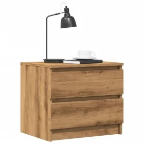 Mesitas de noche 2 uds madera ingeniería roble 50x40x43.5 cm by , Nightstands - Ref: Foro24-856521, Price: 94,78 €, Discount: %