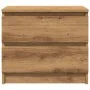 Mesitas de noche 2 uds madera ingeniería roble 50x40x43.5 cm von , Nachttische - Ref: Foro24-856521, Preis: 94,78 €, Rabatt: %
