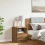Mesita de noche madera de ingeniería roble artisan 40x40x50 cm de , Mesitas de noche - Ref: Foro24-856500, Precio: 45,68 €, D...