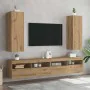 Muebles de TV 2 uds madera roble artisan 30,5x30x90 cm von , TV-Möbel - Ref: Foro24-856397, Preis: 101,83 €, Rabatt: %