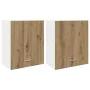 Armarios colgantes 2 uds madera roble artisan 50x31x60 cm von , Küchenschränke - Ref: Foro24-856114, Preis: 90,15 €, Rabatt: %