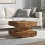 Mesa de centro giratoria 360 grados envejecida 50x50x34,5 cm by , Coffee table - Ref: Foro24-858477, Price: 60,42 €, Discount: %