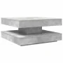 Mesa de centro giratoria 360 grados gris hormigón 70x70x34,5 cm by , Coffee table - Ref: Foro24-858482, Price: 77,13 €, Disco...