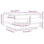 Mesa de centro giratoria 360 grados negro 70x70x34,5 cm von , Couchtisch - Ref: Foro24-858480, Preis: 85,27 €, Rabatt: %