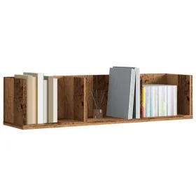 Estante de pared de CD madera ingeniería envejecida 75x18x18 cm von , Regale und Regale - Ref: Foro24-855948, Preis: 22,39 €,...