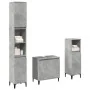 Set muebles de baño 2 piezas madera contrachapada gris hormigón by , Bathroom furniture - Ref: Foro24-3324948, Price: 162,48 ...