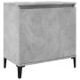 Set muebles de baño 2 piezas madera contrachapada gris hormigón by , Bathroom furniture - Ref: Foro24-3324948, Price: 162,48 ...
