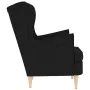 Sillón de tela negro 74x84x100 cm von , Sessel - Ref: Foro24-4016897, Preis: 167,95 €, Rabatt: %