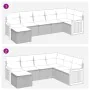 Set sofás de jardín 7 piezas y cojines ratán sintético beige von , Gartensets - Ref: Foro24-3326041, Preis: 503,37 €, Rabatt: %
