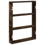 Estante de pared madera ingeniería roble ahumado 43x9x60 cm von , Regale und Regale - Ref: Foro24-860053, Preis: 27,91 €, Rab...