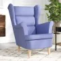 Sillón de tela azul vaquero 74x84x100 cm by , Armchairs - Ref: Foro24-4016906, Price: 191,76 €, Discount: %