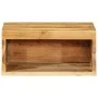 Muebles de TV de pared 2 uds madera maciza de acacia von , CD- und DVD-Speicher - Ref: Foro24-4017472, Preis: 72,64 €, Rabatt: %