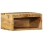 Muebles de TV de pared 2 uds madera maciza de mango rugosa by , CD and DVD storage - Ref: Foro24-4017470, Price: 90,94 €, Dis...
