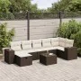 Set sofás de jardín 8 piezas y cojines ratán sintético marrón von , Gartensets - Ref: Foro24-3325719, Preis: 509,79 €, Rabatt: %