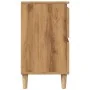 Mueble de lavabo madera ingeniería roble artisan 80x33x60 cm von , Badezimmerwaschtische - Ref: Foro24-857127, Preis: 95,32 €...