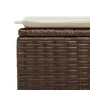 Set de sofás de jardín 9 pzas y cojines ratán sintético marrón by , Garden sets - Ref: Foro24-3326694, Price: 617,57 €, Disco...