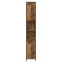 Armario de baño madera de ingeniería envejecida 30x30x183,5 cm von , Badezimmermöbel - Ref: Foro24-856064, Preis: 94,45 €, Ra...