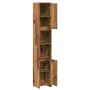 Armario de baño madera de ingeniería envejecida 30x30x183,5 cm von , Badezimmermöbel - Ref: Foro24-856064, Preis: 94,45 €, Ra...