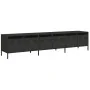 Mueble para TV acero laminado en frío negro 202x39x43,5 cm von , TV-Möbel - Ref: Foro24-3307149, Preis: 202,28 €, Rabatt: %