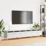 Mueble para TV acero laminado en frío blanco 202x39x43,5 cm by , TV Furniture - Ref: Foro24-3307154, Price: 207,90 €, Discoun...