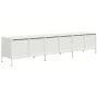 Mueble para TV acero laminado en frío blanco 202x39x43,5 cm by , TV Furniture - Ref: Foro24-3307154, Price: 207,90 €, Discoun...