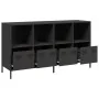 Aparador de acero laminado en frío negro 135x39x73,5 cm by , Sideboards - Ref: Foro24-3307161, Price: 180,27 €, Discount: %