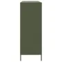 Aparador de acero laminado en frío verde oliva 135x39x103,5 cm de , Aparadores - Ref: Foro24-3307177, Precio: 301,69 €, Descu...