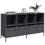 Aparador de acero laminado en frío antracita 135x39x73,5 cm by , Sideboards - Ref: Foro24-3307163, Price: 188,72 €, Discount: %
