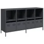 Aparador de acero laminado en frío antracita 135x39x73,5 cm by , Sideboards - Ref: Foro24-3307163, Price: 188,72 €, Discount: %