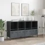 Aparador de acero laminado en frío antracita 135x39x73,5 cm by , Sideboards - Ref: Foro24-3307163, Price: 188,72 €, Discount: %