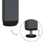 Aparador de acero laminado en frío antracita 135x39x73,5 cm by , Sideboards - Ref: Foro24-3307163, Price: 188,72 €, Discount: %