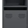 Aparador de acero laminado en frío antracita 135x39x73,5 cm by , Sideboards - Ref: Foro24-3307163, Price: 188,72 €, Discount: %