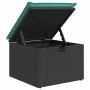 Set sofás jardín y cojines 2 pzas ratán sintético acacia negro von , Gartensets - Ref: Foro24-3328670, Preis: 126,05 €, Rabat...