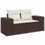 Set sofás de jardín 8 piezas y cojines ratán sintético marrón by , Garden sets - Ref: Foro24-3326764, Price: 589,34 €, Discou...