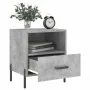 Mesita de noche madera ingeniería gris hormigón 40x35x47,5 cm de , Mesitas de noche - Ref: Foro24-827460, Precio: 46,55 €, De...