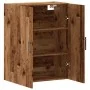 Armario de pared madera de ingeniería envejecida 69,5x34x90 cm de , Aparadores - Ref: Foro24-857294, Precio: 89,76 €, Descuen...