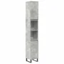 Set muebles de baño 2 piezas madera contrachapada gris hormigón de , Muebles de baño - Ref: Foro24-3324957, Precio: 187,50 €,...