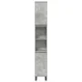 Set muebles de baño 2 piezas madera contrachapada gris hormigón de , Muebles de baño - Ref: Foro24-3324957, Precio: 187,50 €,...
