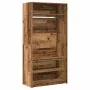 Armario de madera ingeniería envejecida 100x50x200 cm von , Kleiderschränke - Ref: Foro24-3318624, Preis: 169,98 €, Rabatt: %