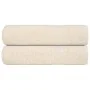 Toallas de ducha 2 uds 100% algodón crema 70x140 cm 360 gsm by , Towels - Ref: Foro24-137001, Price: 26,91 €, Discount: %