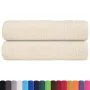 Toallas de ducha 2 uds 100% algodón crema 70x140 cm 360 gsm by , Towels - Ref: Foro24-137001, Price: 26,91 €, Discount: %