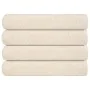 Toallas de sauna 4 uds 100% algodón crema 80x200 cm 360 gsm by , Towels - Ref: Foro24-137008, Price: 54,58 €, Discount: %