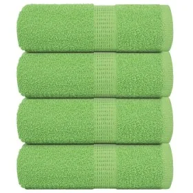 Toallas 4 unidades 100% algodón verde manzana 30x30 cm 360 gsm by , Towels - Ref: Foro24-137017, Price: 12,84 €, Discount: %